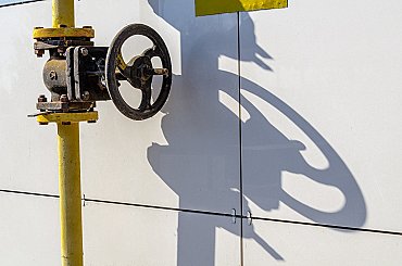 V Českých Budějovicích hořela propojka plynu, jeden člověk se zranil